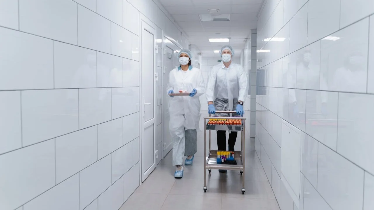 Una médica explica con un esquema sencillo el papel del sistema inmunitario en el embarazo temprano